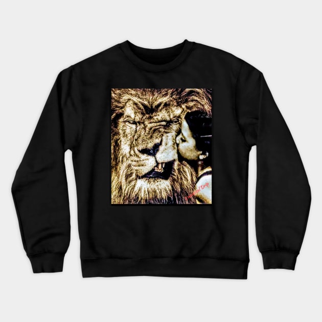 Fearless Kiss Crewneck Sweatshirt by Universal Drip